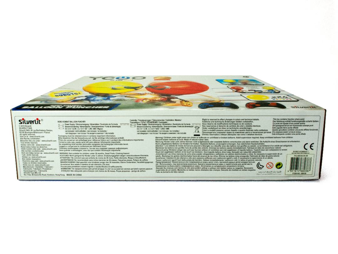 Robot kombat balloon bi pack Ycoo : photo 2 sur 3 du produit rappelé le 19/10/2023