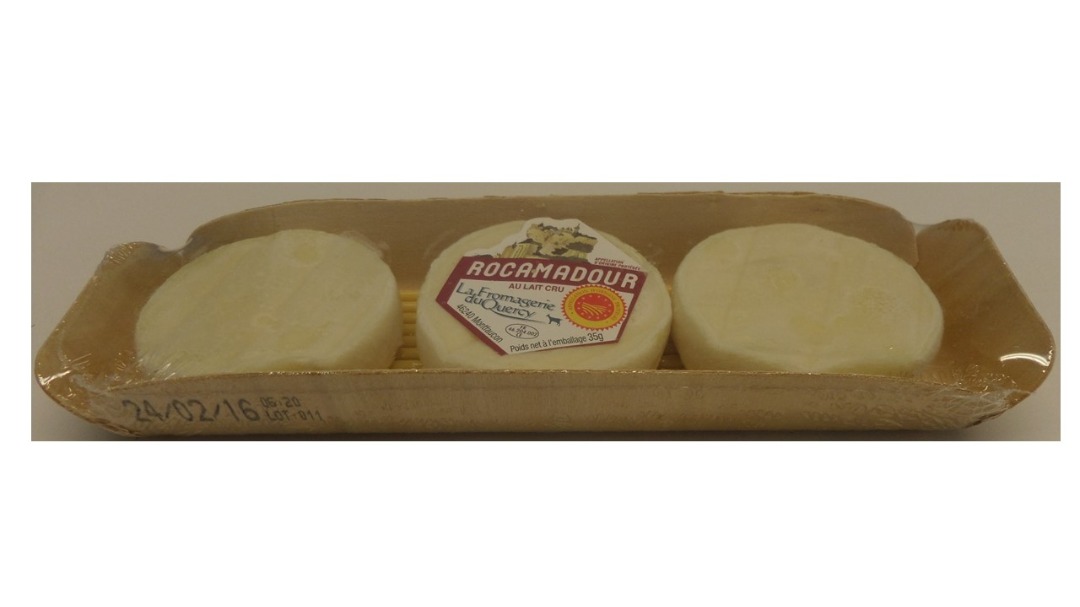 Rocamadour AOP 105g (3x35g) La Fromagerie du Quercy : photo du produit rappelé le 10/02/2022