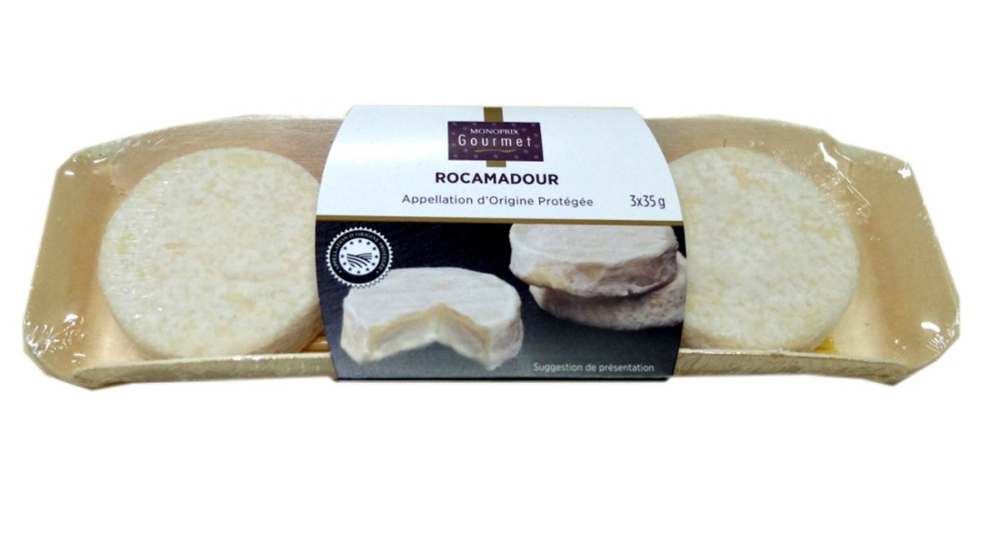 Rocamadour AOP 105g (3x35g) Monoprix gourmet : photo du produit rappelé le 30/08/2021
