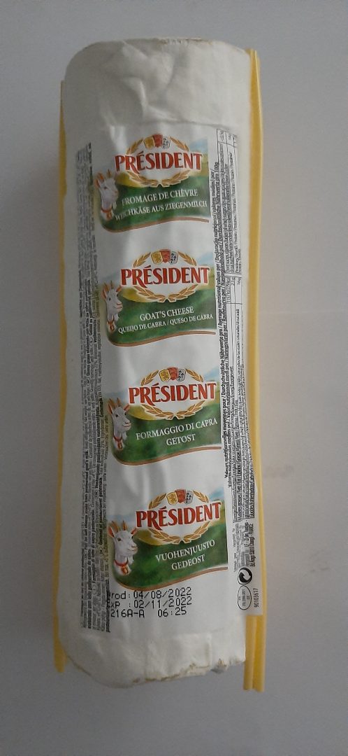 Rondin de chèvre Président : photo du produit rappelé le 09/09/2022