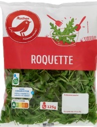Roquette Auchan : photo du produit rappelé le 21/08/2023