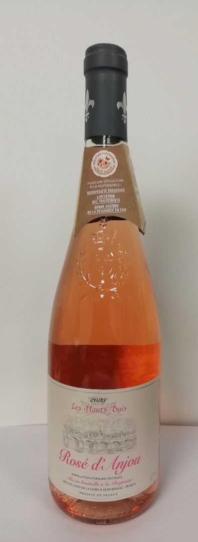 Rosé d'anjou AOP les hauts buis u Marque U : photo du produit rappelé le 06/01/2022