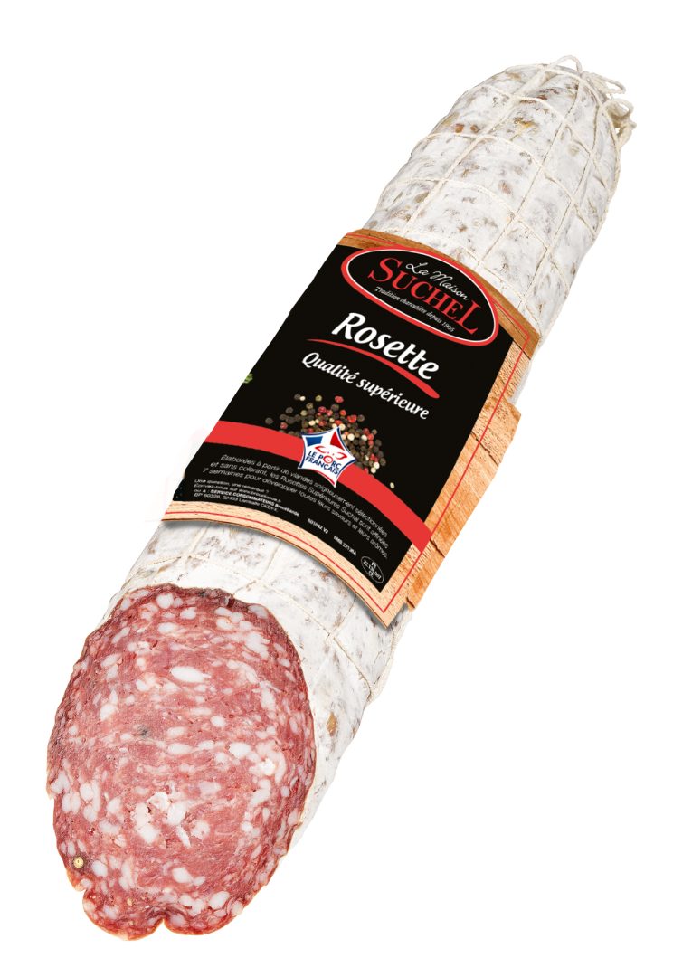 Rosette supérieure pur porc Suchel : photo du produit rappelé le 08/11/2023