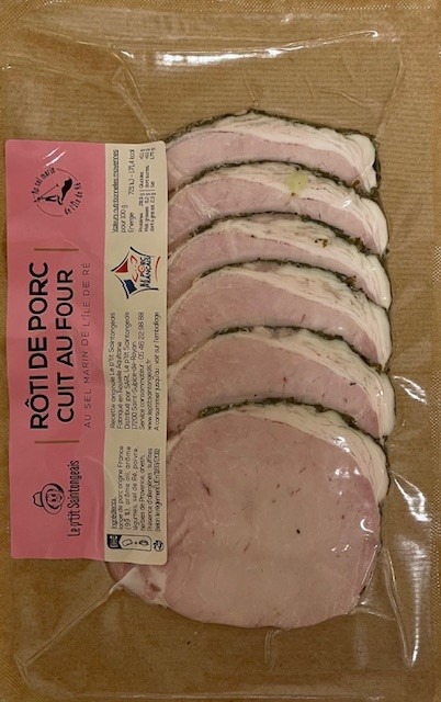 Roti cuit au four tranche Andrieux : photo du produit rappelé le 28/10/2025