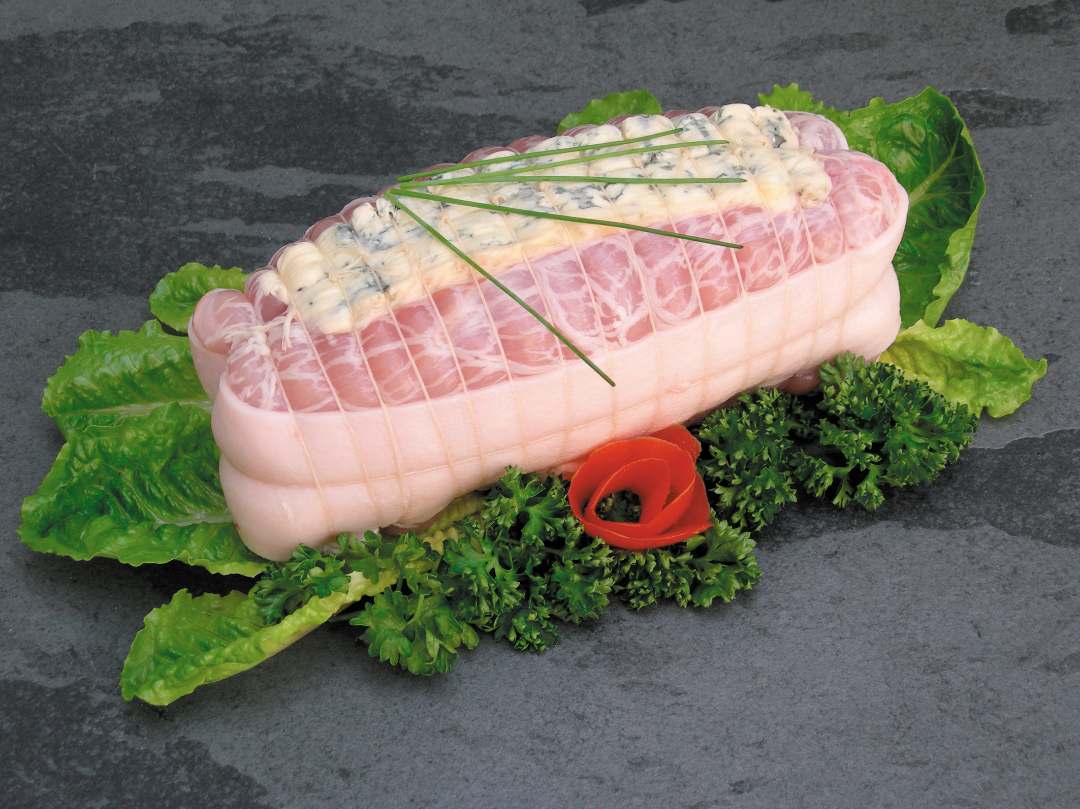 Roti de dinde au bleu 800g : photo du produit rappelé le 20/01/2022