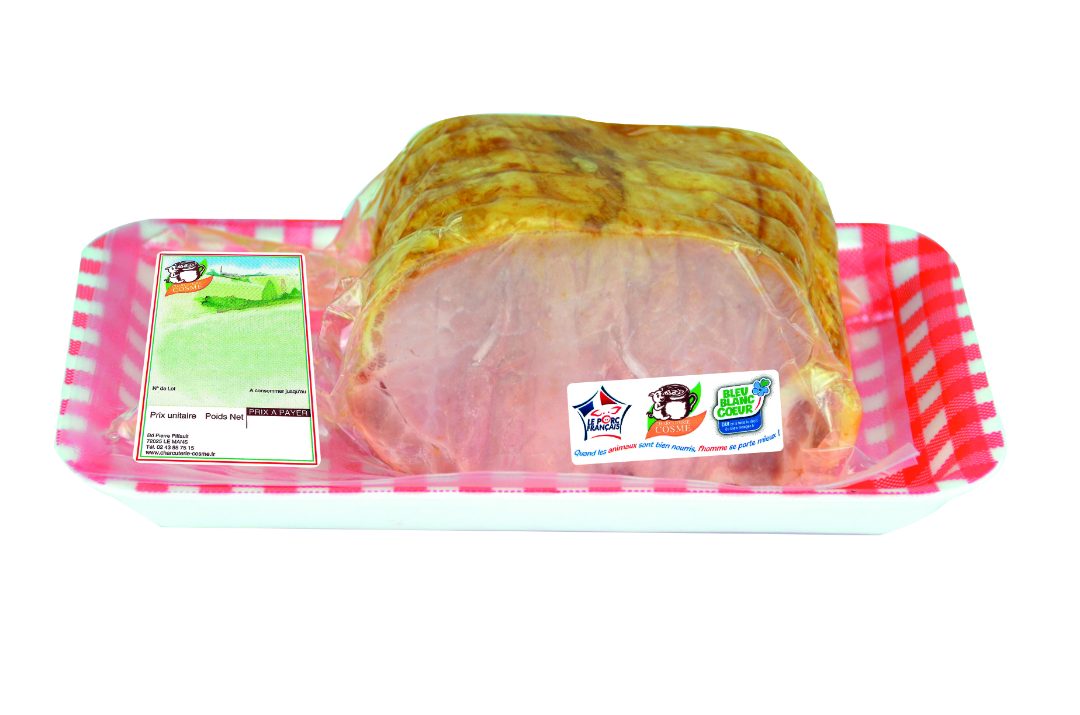 Roti de porc cuit x10 - roti de porc cuit Charcuterie Cosme : photo du produit rappelé le 12/06/2023