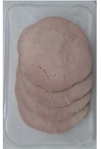 Roti de porc nature bleu blanc cœur u 4 tranches 160g : photo 2 sur 2 du produit rappelé le 25/09/2024