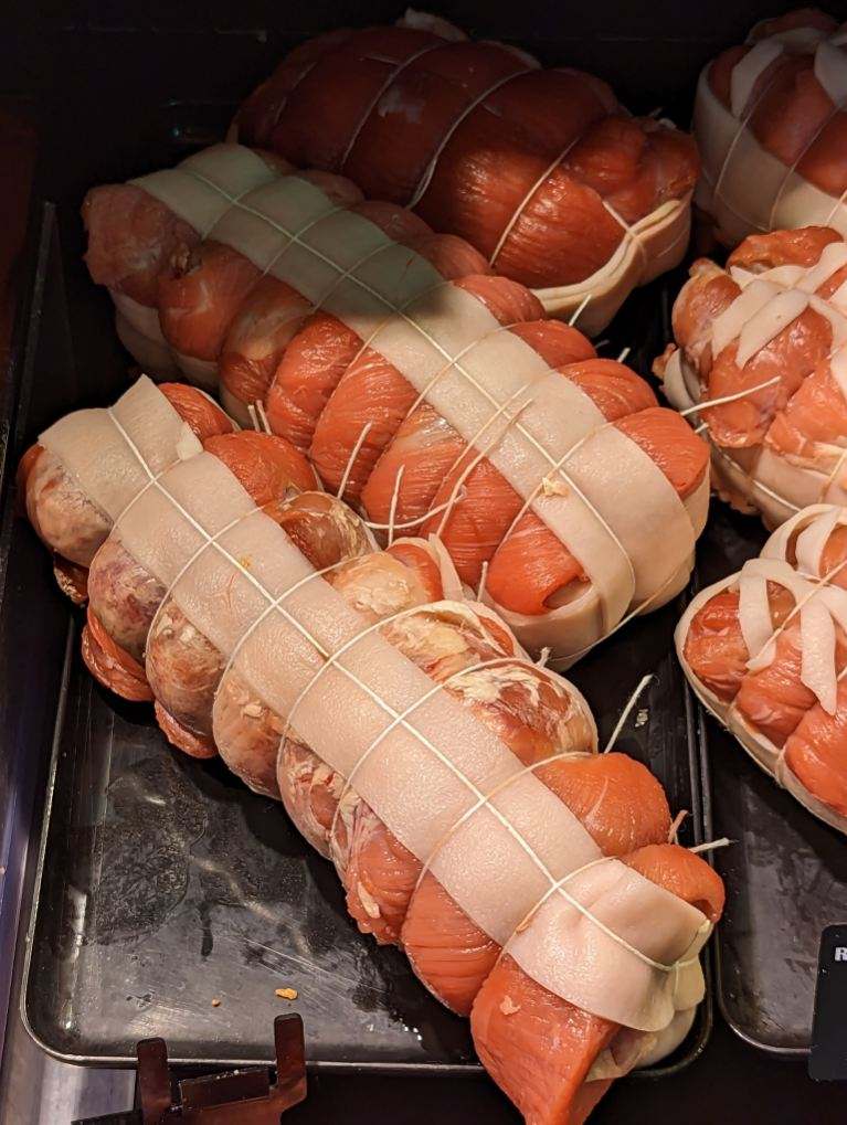 Rôti de veau farci E.Leclerc Schiltigheim : photo du produit rappelé le 24/02/2023