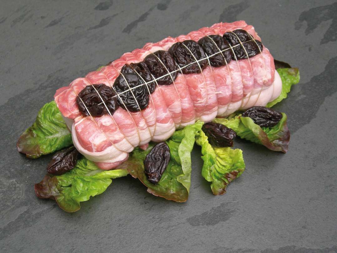 Roti porc pruneaux 800g : photo du produit rappelé le 21/01/2022
