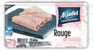 Rouge de volaille 850g Aljadid Professionnel : photo du produit rappelé le 06/05/2021