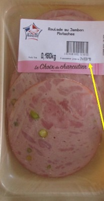 Roulade au jambon pistachée 6tr 180 g Le Choix du Charcutier : photo du produit rappelé le 21/11/2024
