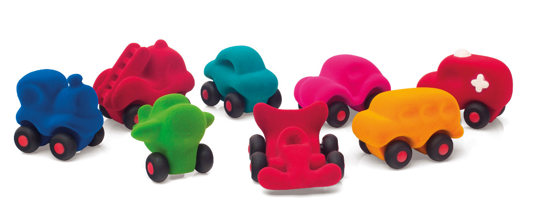 Rubbabu - assortiment de 8 micro véhicules en display - 10cm : photo du produit rappelé le 29/08/2024