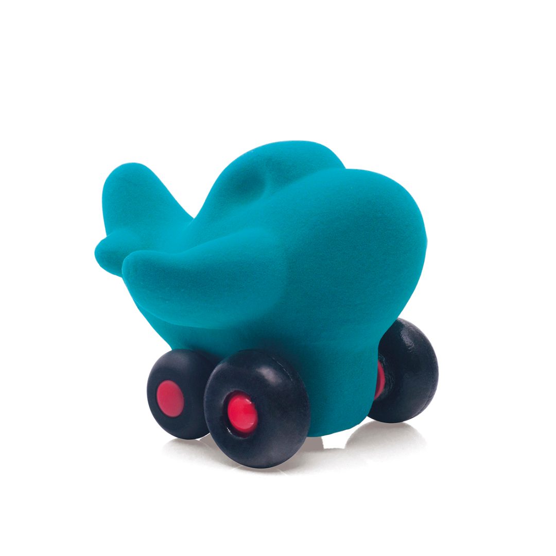 Rubbabu - avion charles turquoise - 12x12x9cm (polybag) : photo du produit rappelé le 29/08/2024