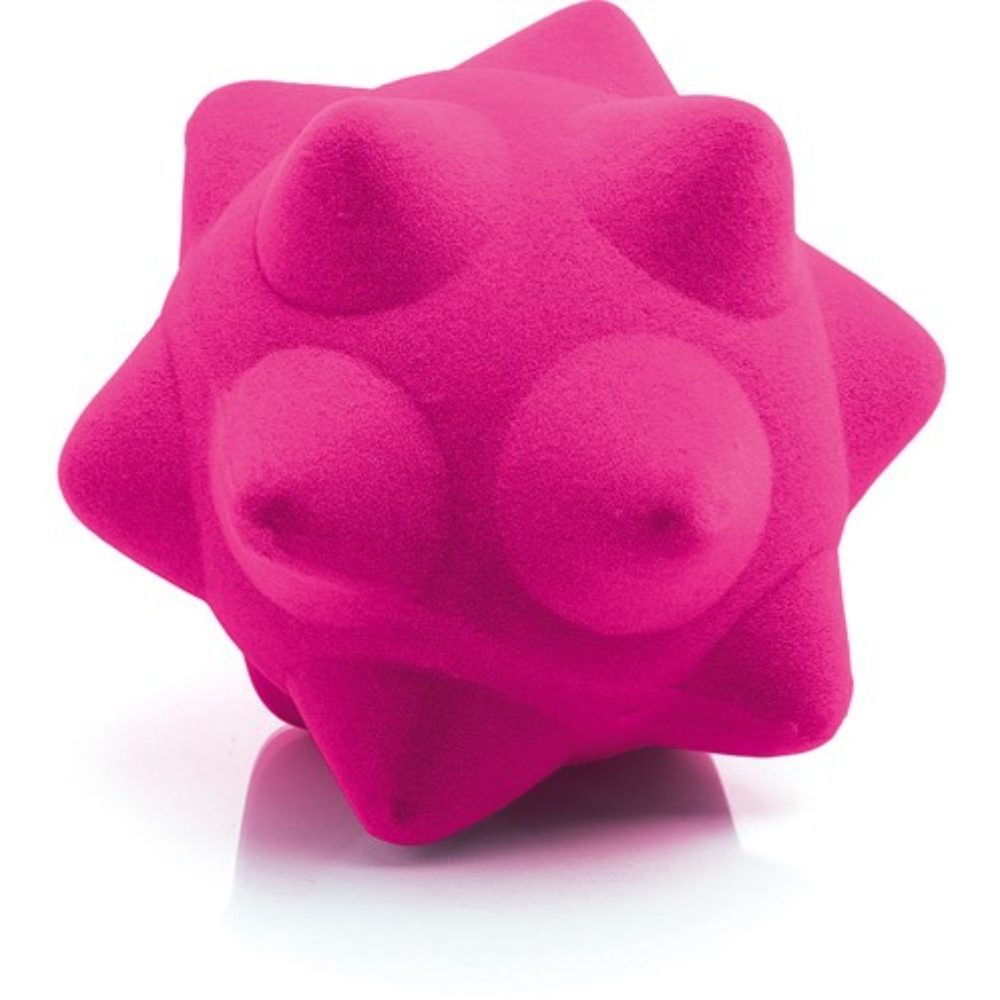 Rubbabu - balle sensorielle rose - ø10cm (polybag) : photo du produit rappelé le 29/08/2024