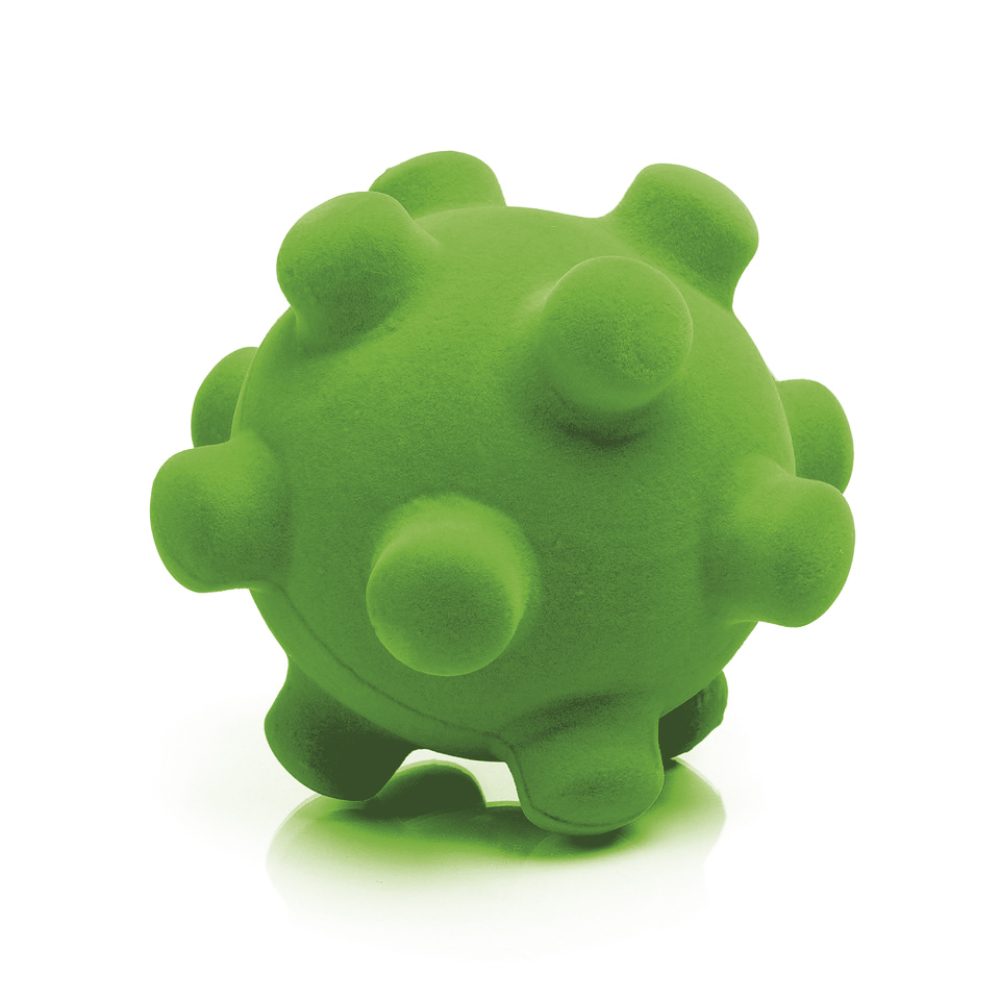 Rubbabu - balle sensorielle vert - ø10cm (polybag) : photo du produit rappelé le 29/08/2024