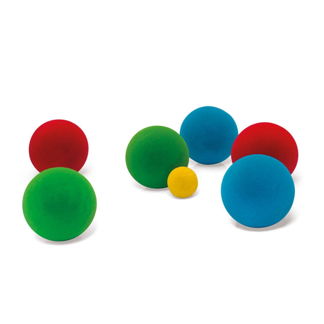 Rubbabu - ma première pétanque - balle:ø8cm (polybag) : photo du produit rappelé le 29/08/2024