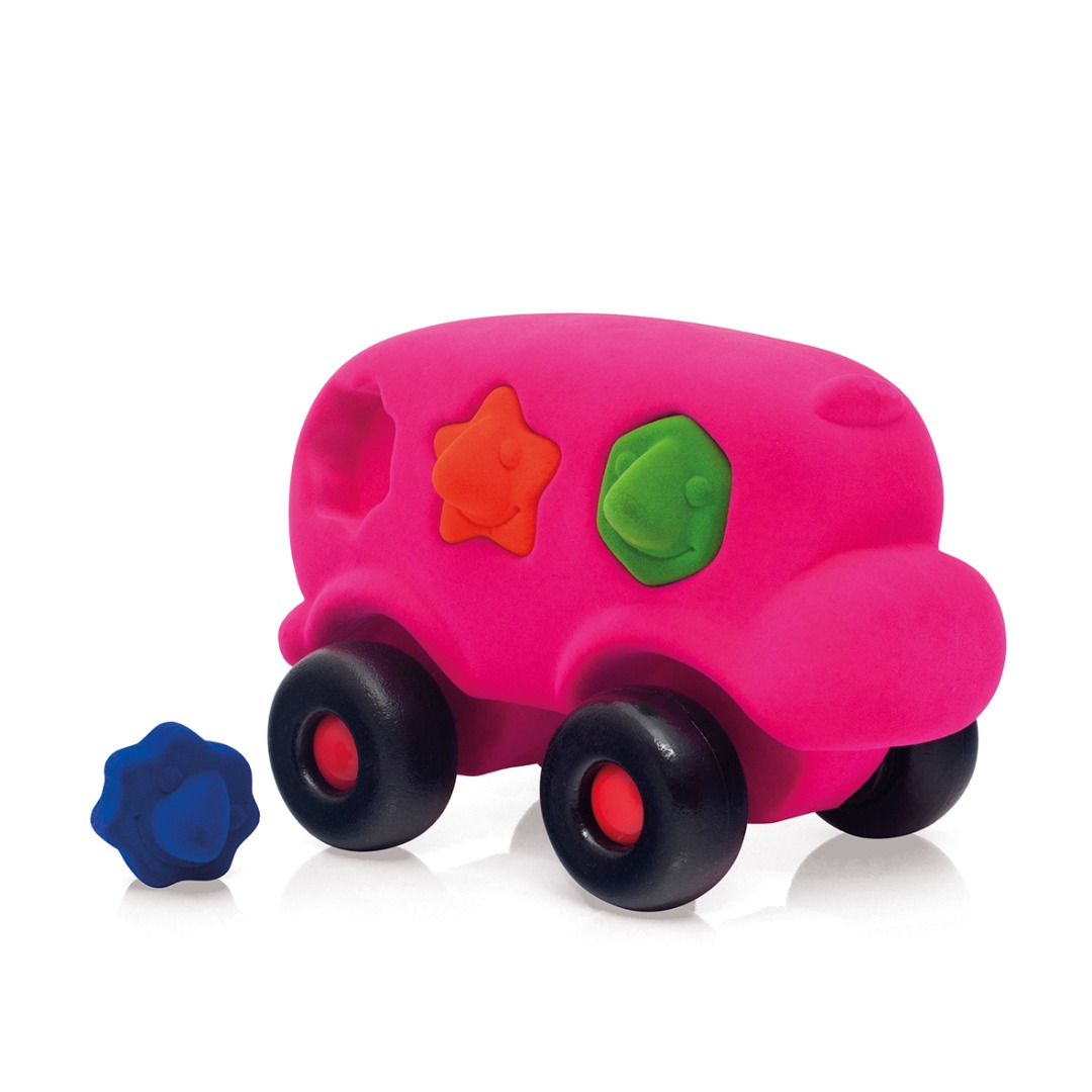 Rubbabu : mascot car turquoise/bus educatif a formes turquoise : photo 3 sur 5 du produit rappelé le 18/10/2024