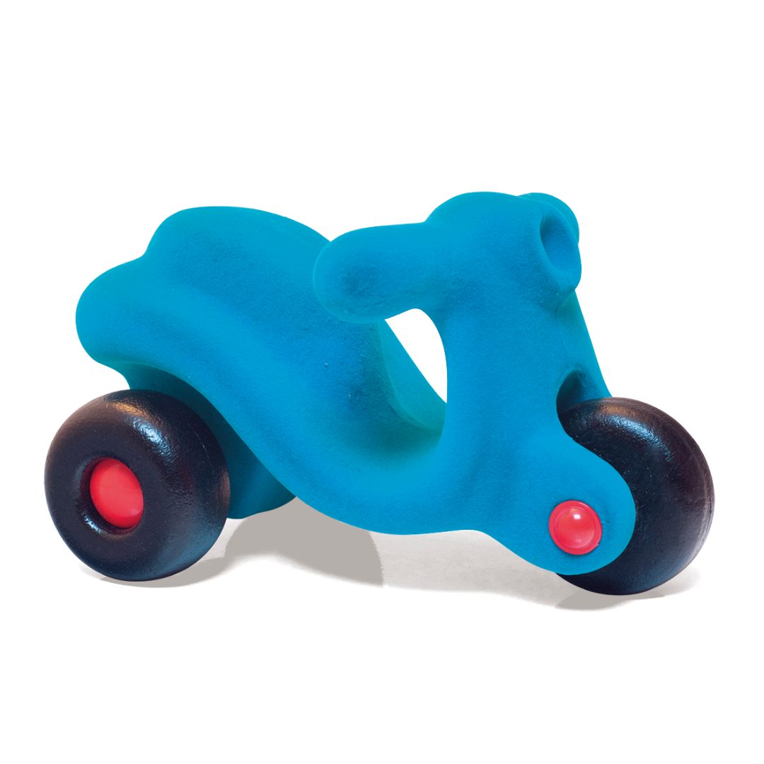 Rubbabu - scooter turquoise - 21x14x16cm (packaging) : photo du produit rappelé le 29/08/2024