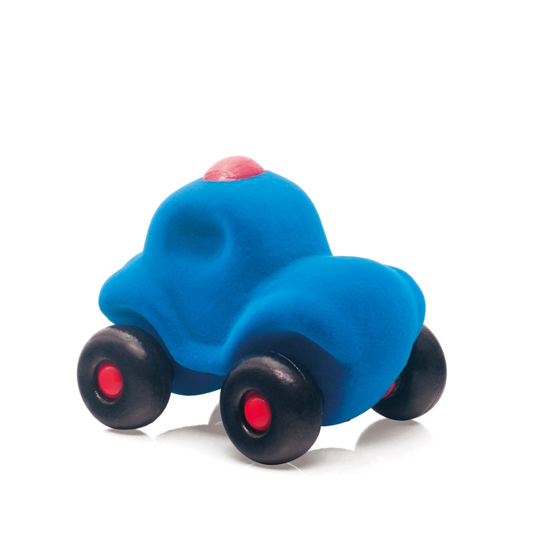 Rubbabu - voiture de police bleu - 10,5x8x8,5cm (polybag) : photo du produit rappelé le 29/08/2024