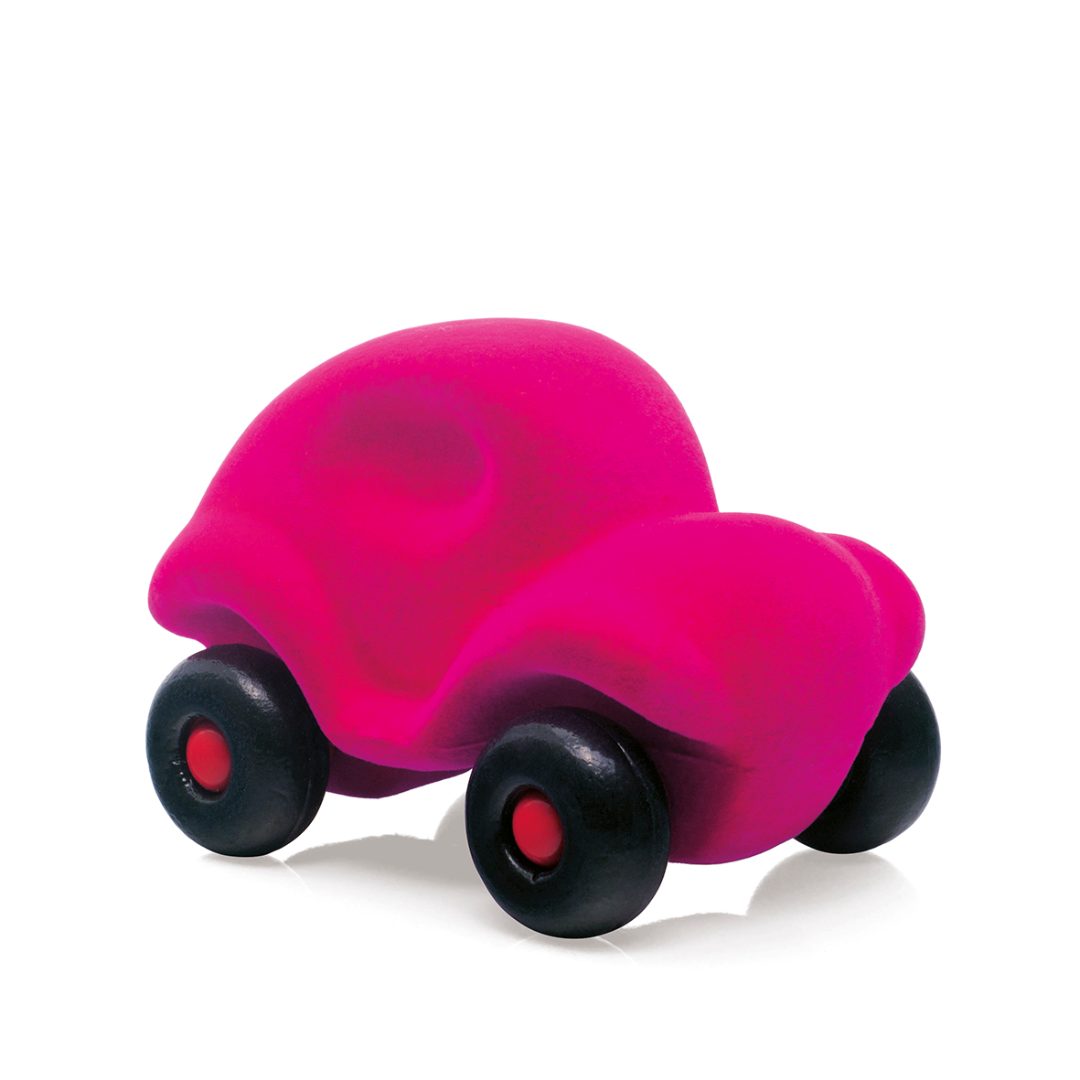 Rubbabu - voiture rubbabu rose - 12,5x8x8,5cm (polybag) : photo du produit rappelé le 29/08/2024