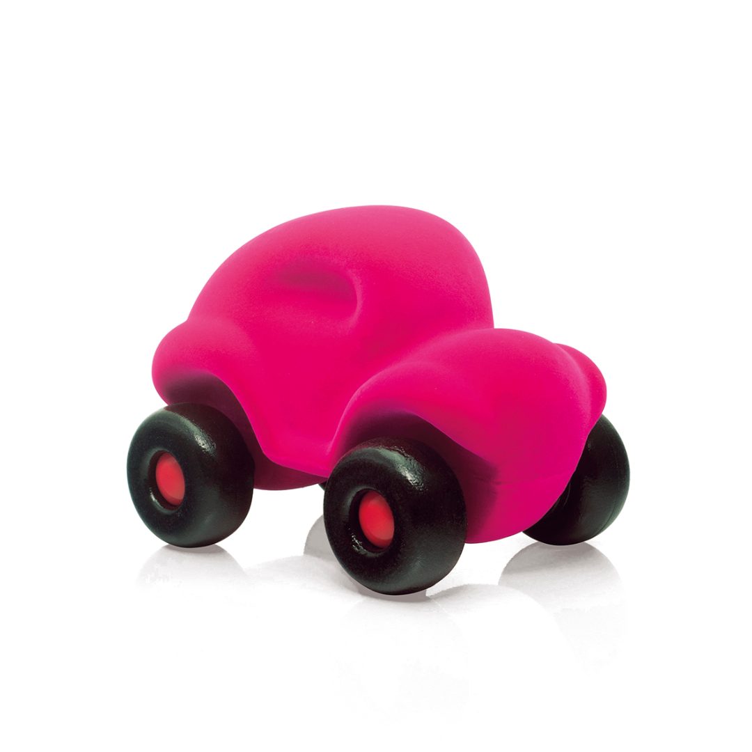 Rubbabu - voiture rubbabu rose - 18,5x12,5x13,5cm (packaging) : photo du produit rappelé le 29/08/2024