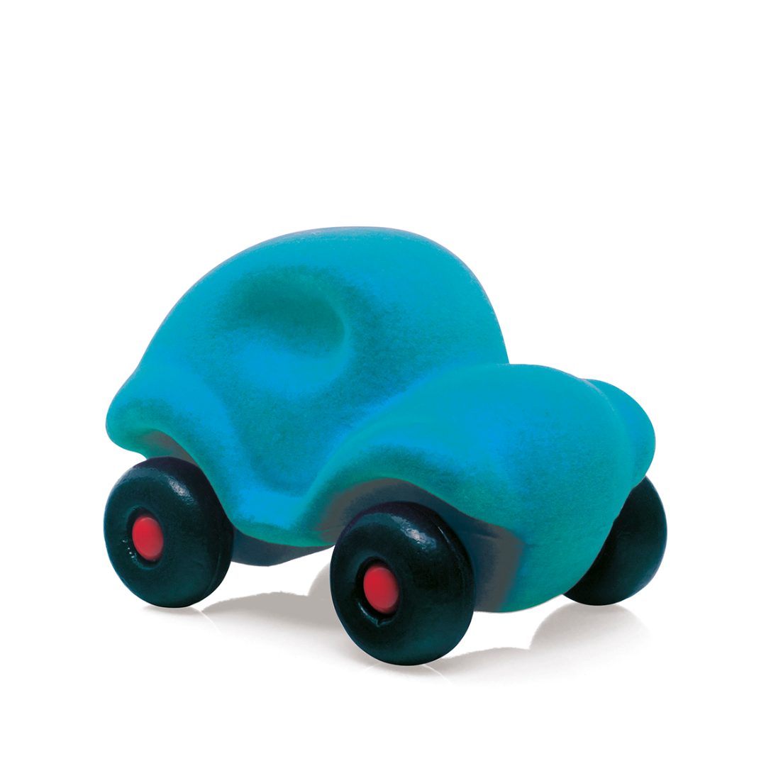 Rubbabu - voiture rubbabu turquoise - 12,5x8x8,5cm (polybag) : photo du produit rappelé le 29/08/2024