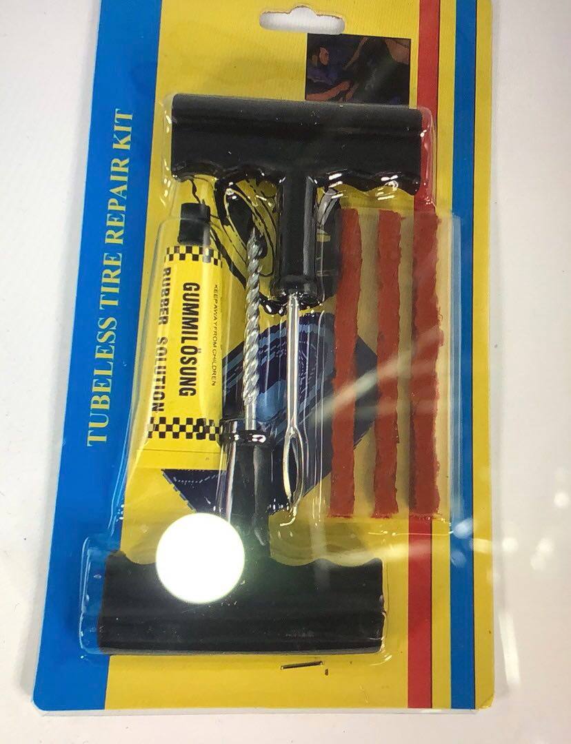 Rubber solution Tubeless Tire Repair Kit : photo 3 sur 3 du produit rappelé le 05/11/2021