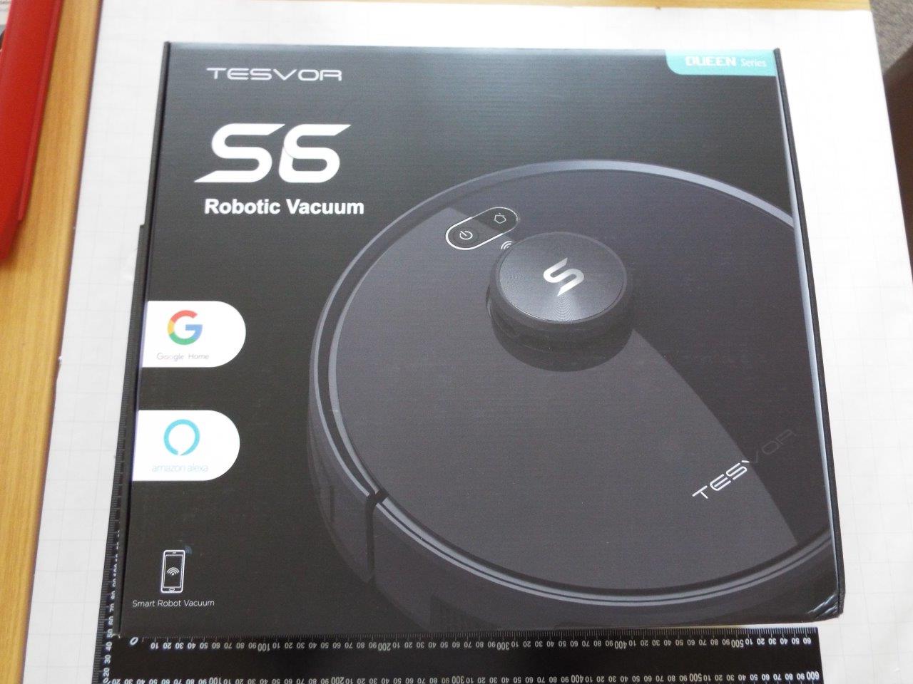 S6 robotic vacuum aspirateur robot Tesvor : photo du produit rappelé le 24/12/2021