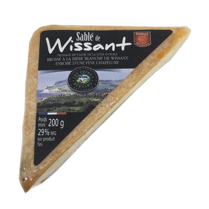 Sable wissant en 1/2 frais emballe 200g Frere Bernard : photo du produit rappelé le 08/10/2024