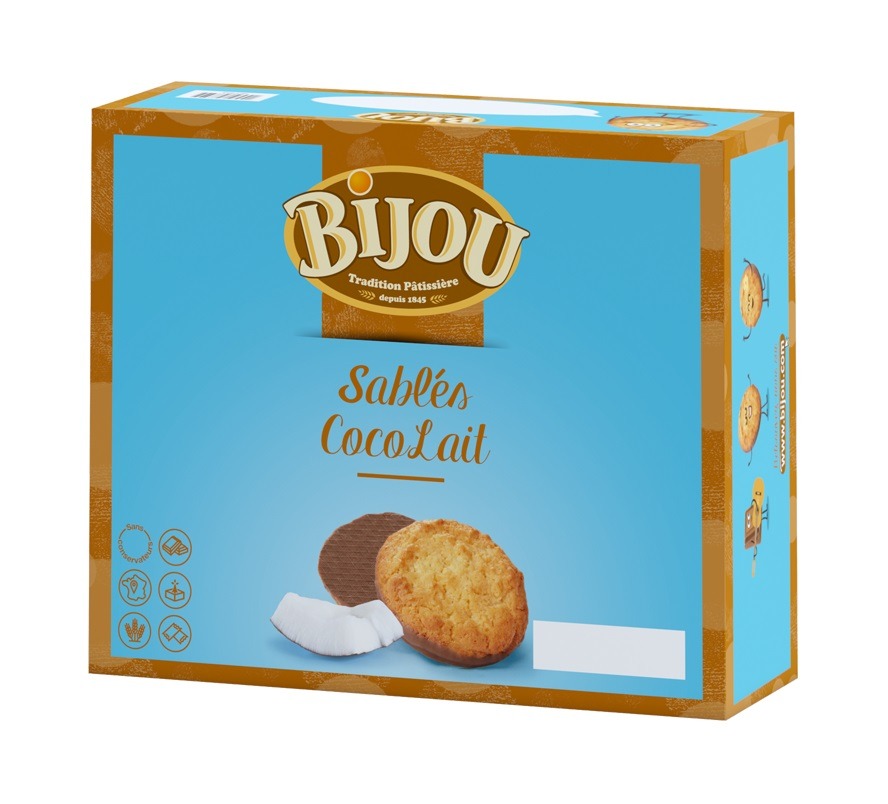 Sablés cocolait Bijou : photo du produit rappelé le 22/06/2022