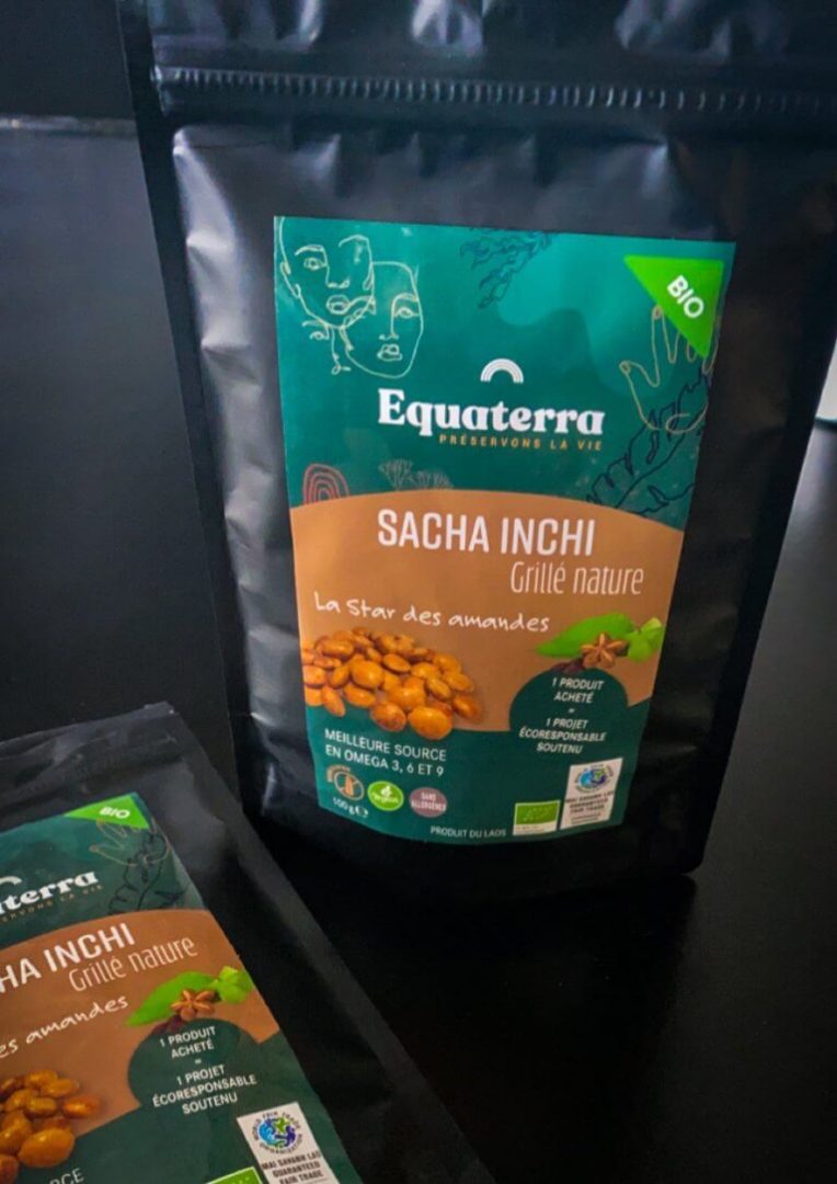 Sacha inchi Equaterra : photo du produit rappelé le 13/07/2021