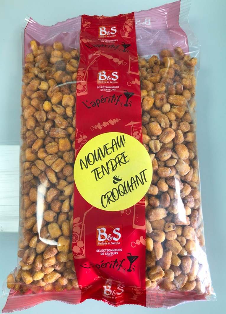 Sachet mais grille sale 500g b&s : photo du produit rappelé le 26/08/2024