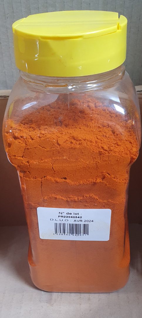 Safral colorants renforces La Bovida : photo du produit rappelé le 23/05/2022