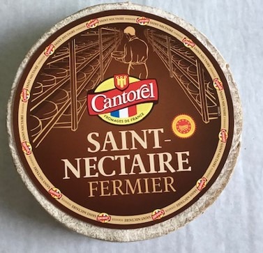 Saint- nectaire fermier : photo du produit rappelé le 09/08/2021