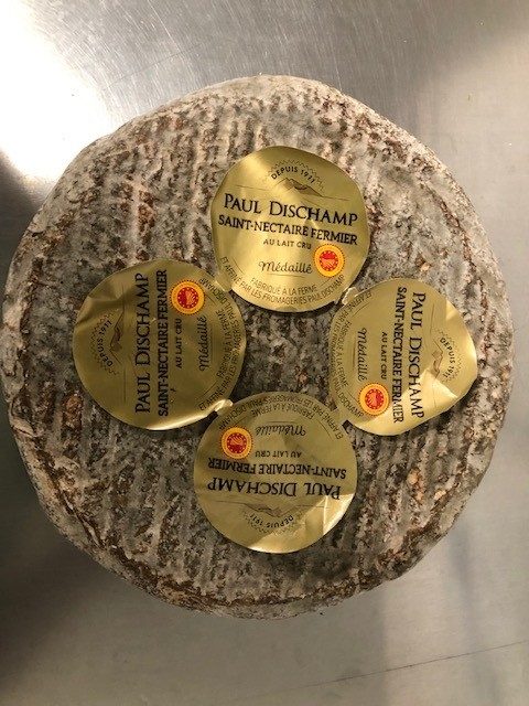 Saint-nectaire fermier Dischamp : photo du produit rappelé le 03/06/2022
