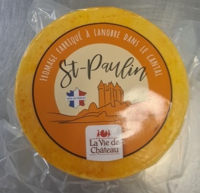 Saint paulin sous vide Vie de Château : photo du produit rappelé le 08/12/2021