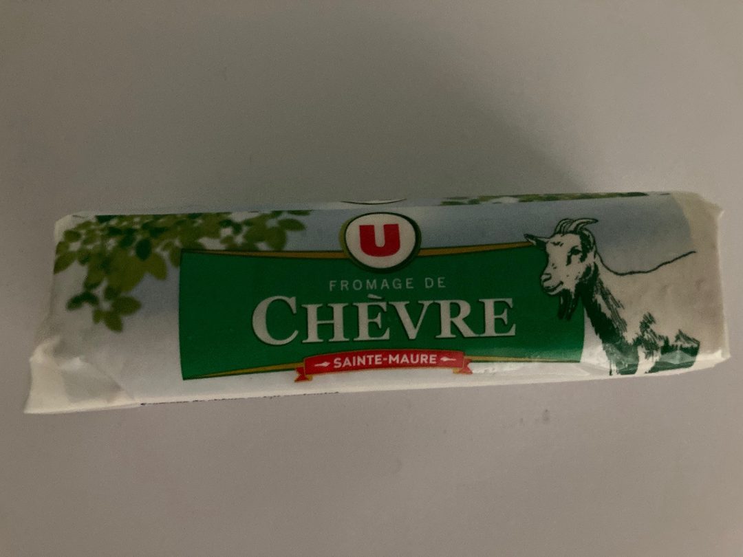 Sainte maure U : photo du produit rappelé le 09/09/2022