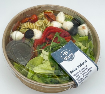 Salade a l'italienne 330g Carrefour le Marche : photo du produit rappelé le 03/04/2026