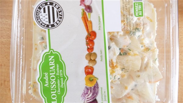 Salade acapulco (surimi, ananas, mandarines, crevettes) Andre Loussouarn : photo du produit rappelé le 17/06/2022