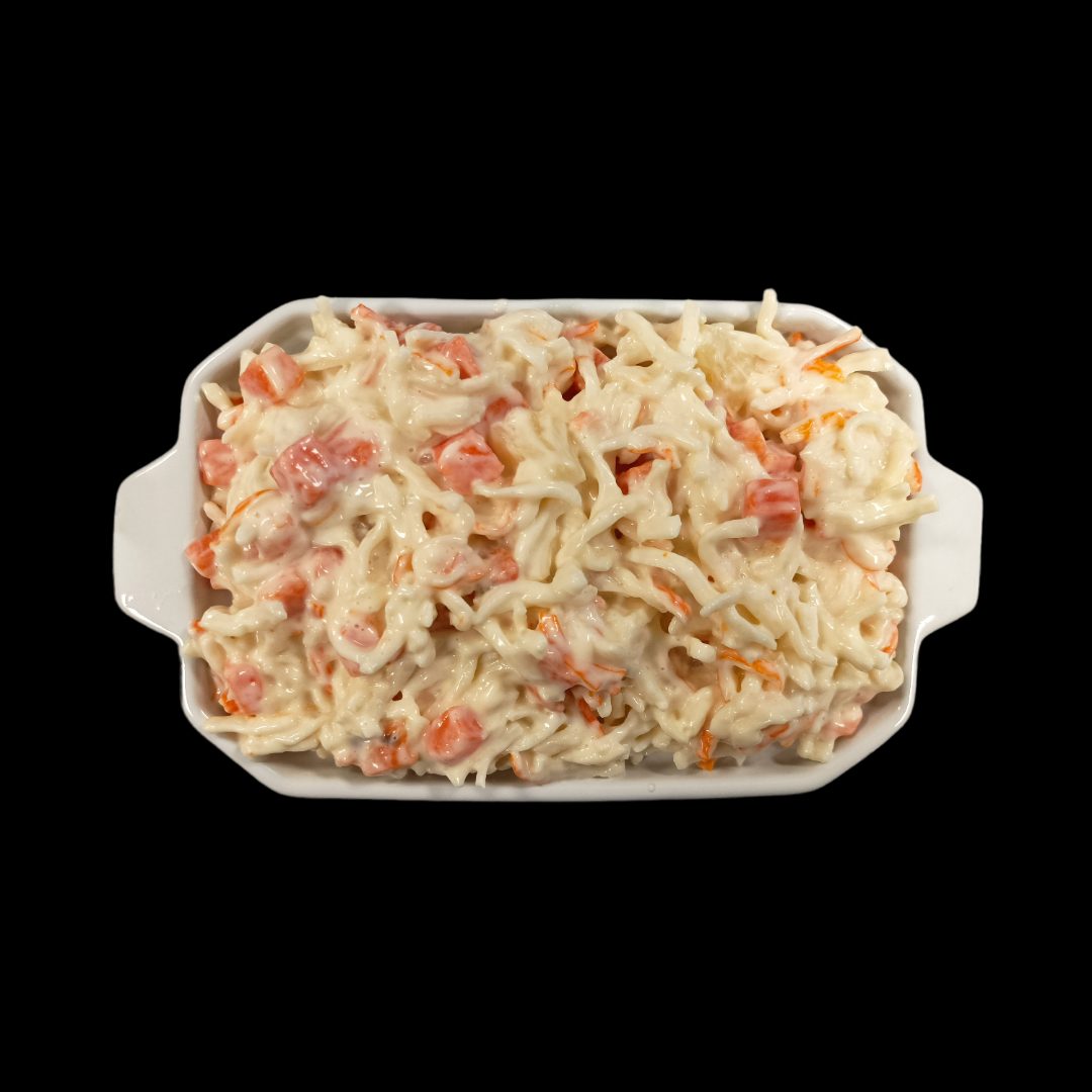 Salade alaska vendue au rayon traiteur charcuterie : photo du produit rappelé le 02/09/2026