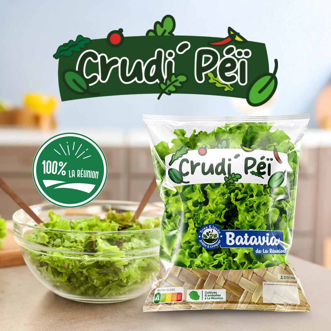 Salade batavia Crudi Pei : photo du produit rappelé le 10/03/2026