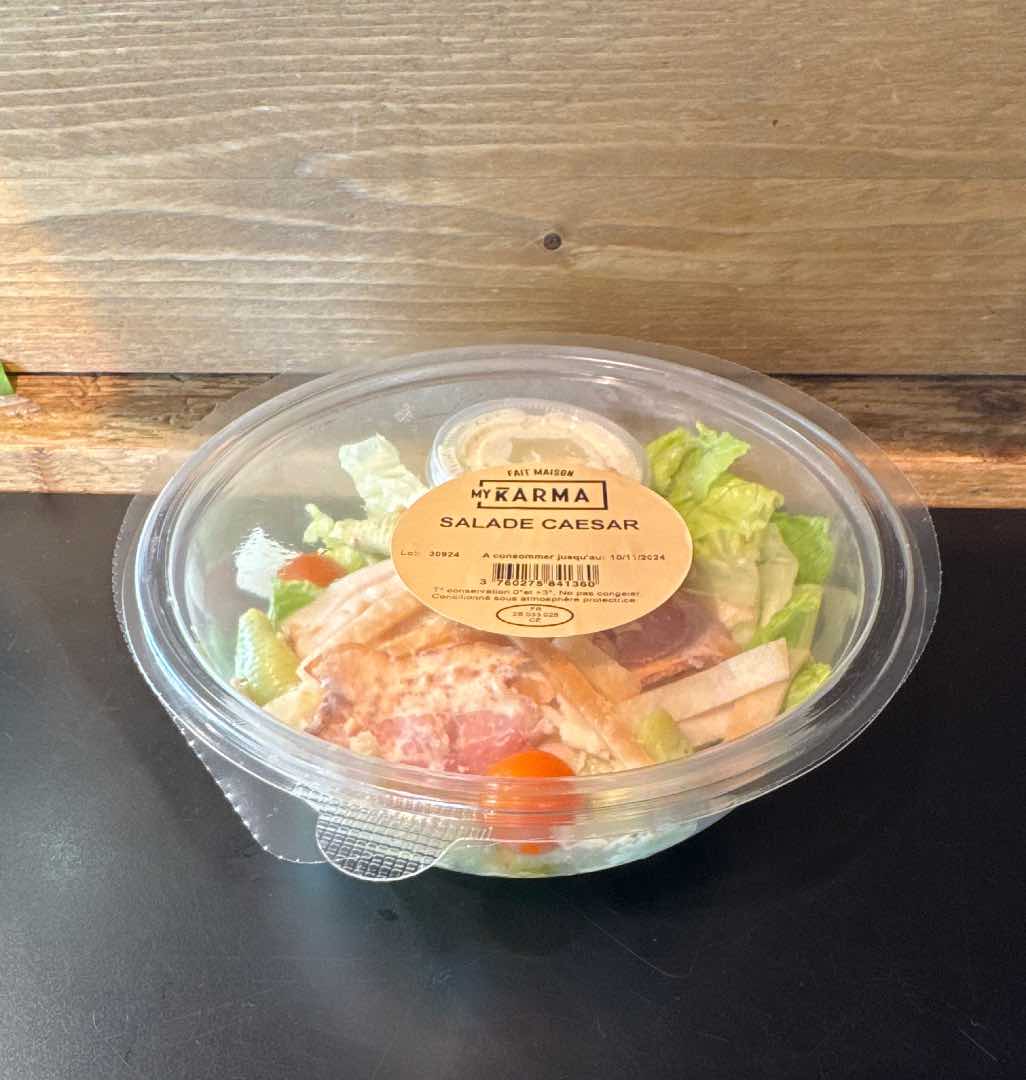 Salade caesar My Karma : photo 2 sur 2 du produit rappelé le 07/11/2024