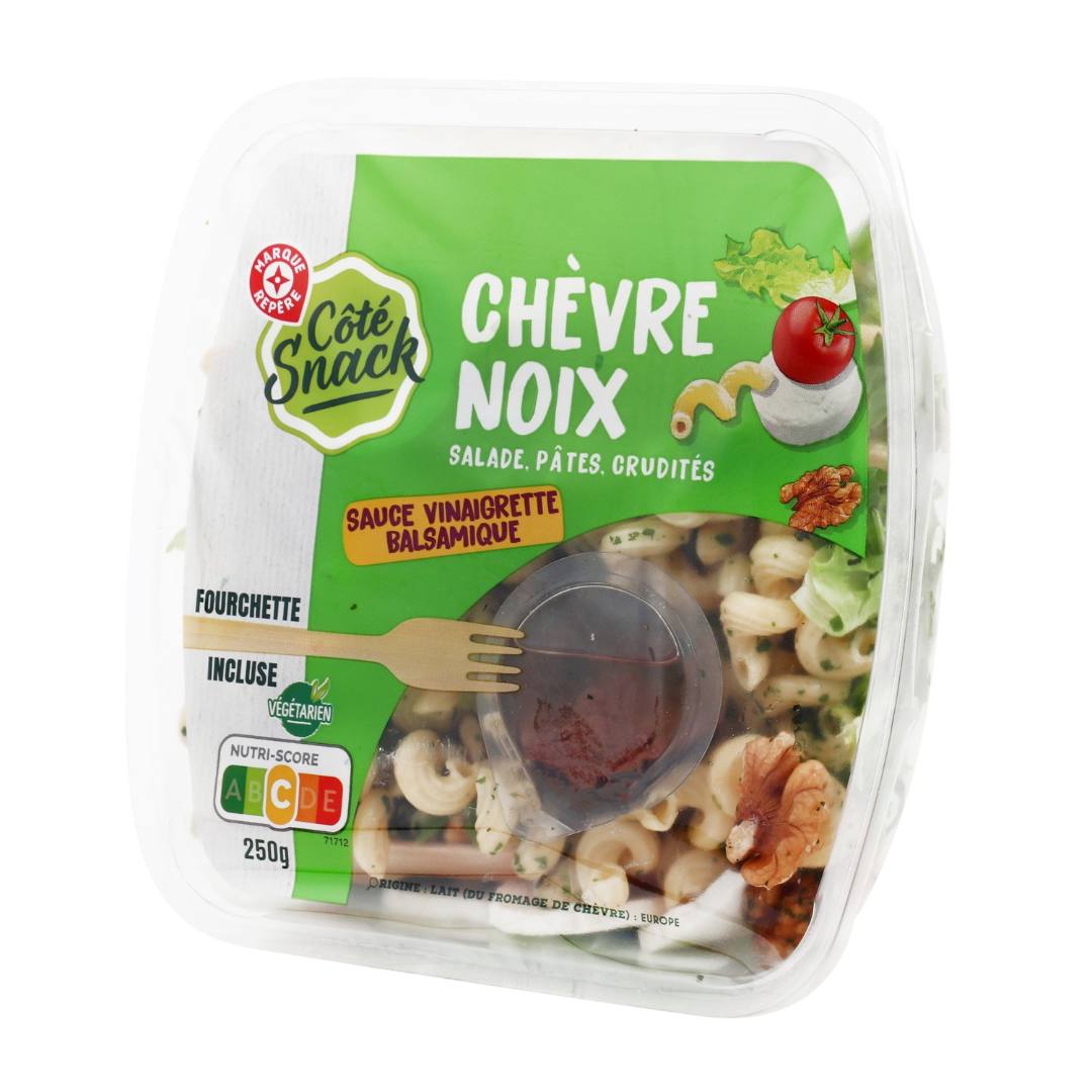 Salade chèvre noix - côté snack : photo du produit rappelé le 02/07/2026