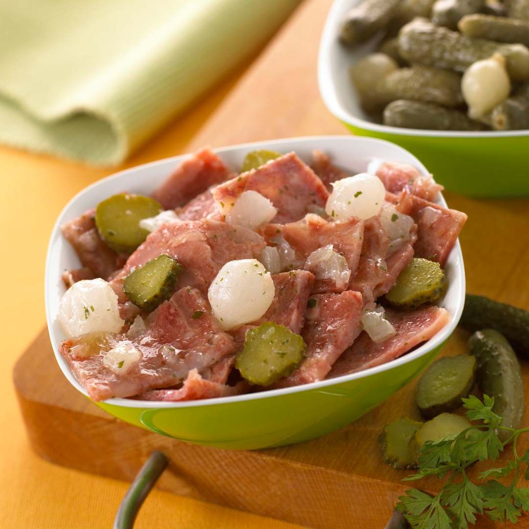 Salade de museau boeuf à la lyonnaise 1.5 kg : photo du produit rappelé le 24/07/2026