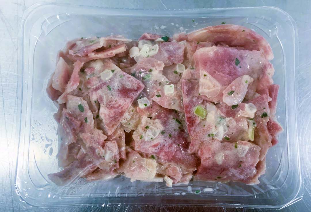 Salade de museau de bœuf Le Père Chêne : photo du produit rappelé le 27/04/2026