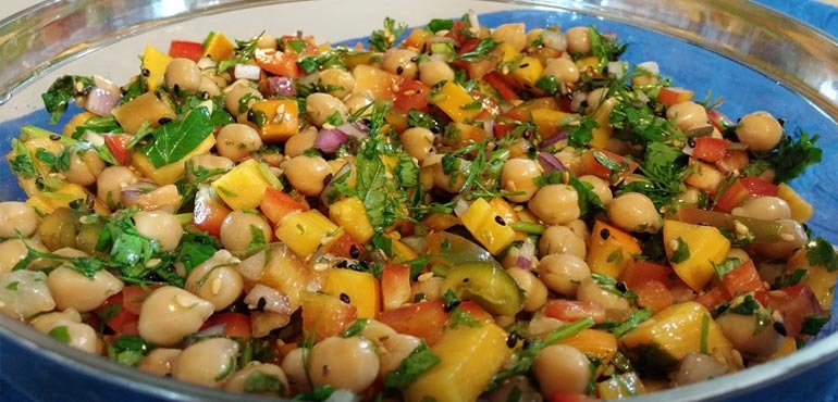 Salade de pois chiches à la libanaise : photo du produit rappelé le 09/11/2023