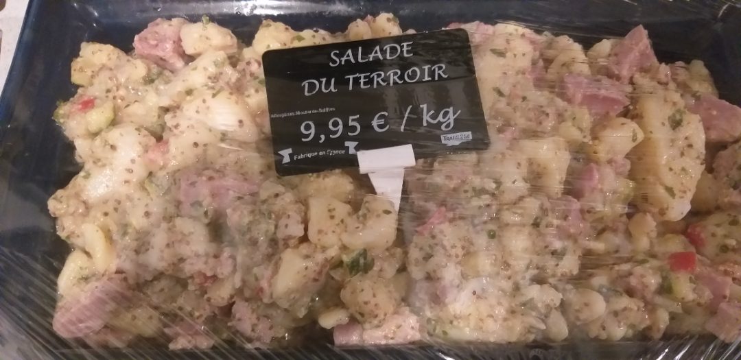 Salade du terroir : photo du produit rappelé le 01/09/2021