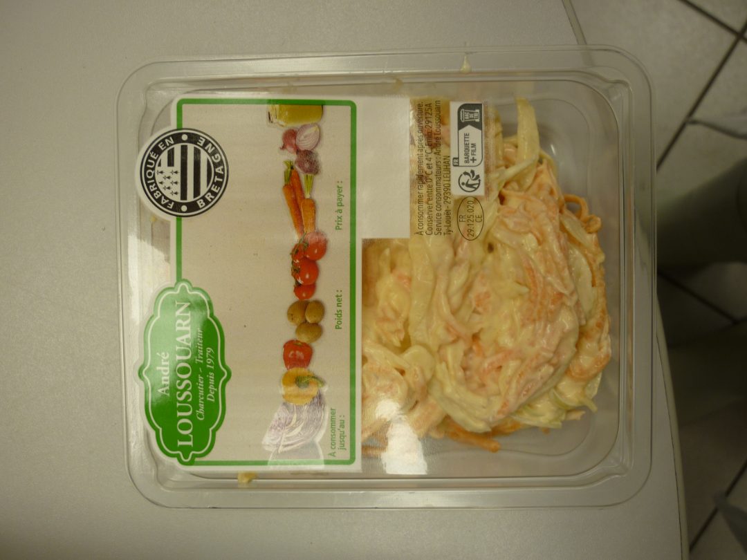 Salade maraichere Andre Loussouarn : photo du produit rappelé le 07/05/2026