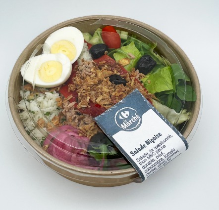 Salade nicoise 335g Carrefour le Marche : photo du produit rappelé le 03/04/2026