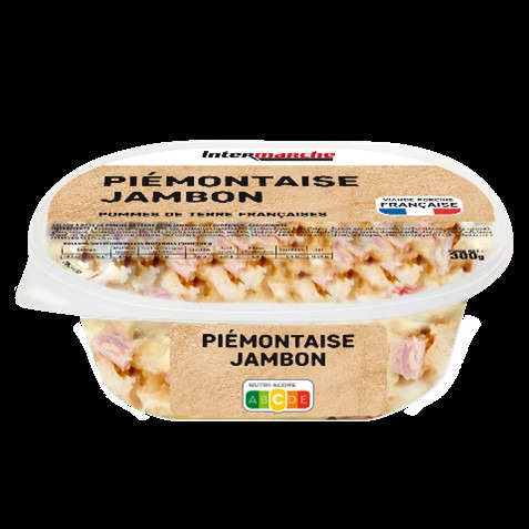 Salade piemontaise jambon 300g Intermarche : photo du produit rappelé le 02/09/2026